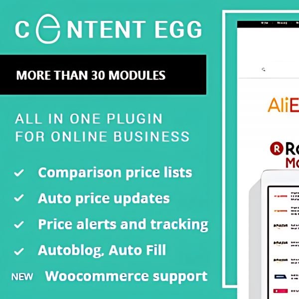 Content Egg Pro – All In Nne Plugin for Affiliate Price Comparison Deal sites